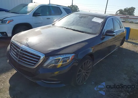 2015 Mercedes-Benz S 550 z USA, uszkodzony, nr VIN WDDUG8CB9FA185795